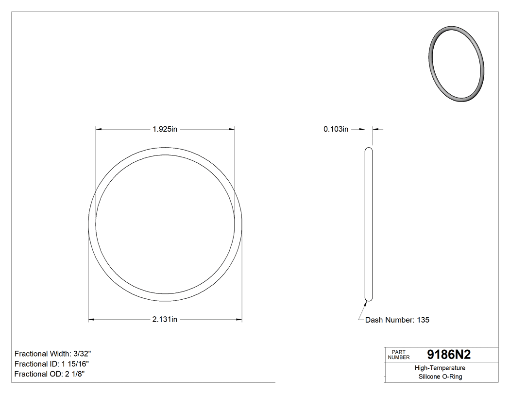 Technical drawing - 9186N2